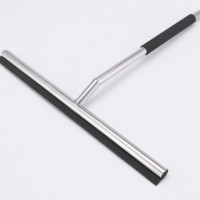 Stainless steel glass wiper Window glass brush with silicone hook